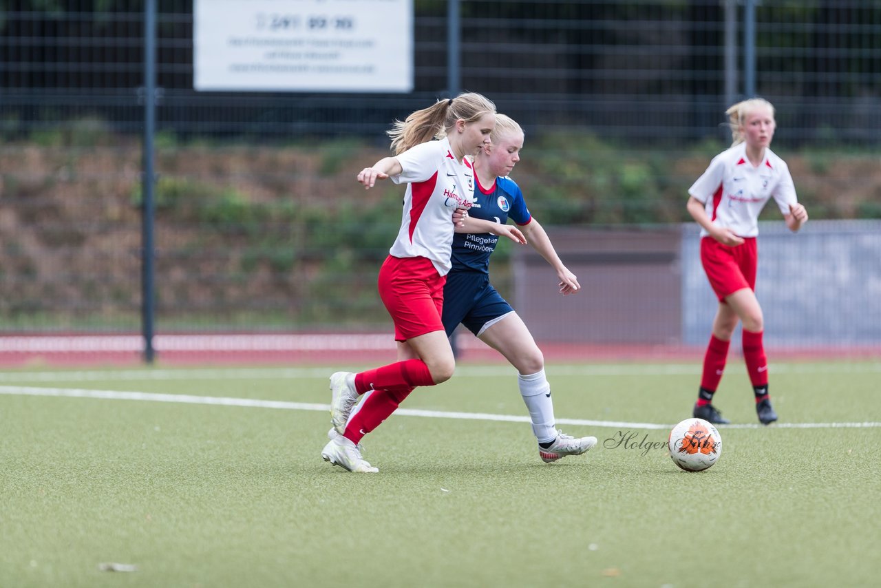 Bild 229 - wBJ Walddoerfer - VfL Pinneberg : Ergebnis: 3:3